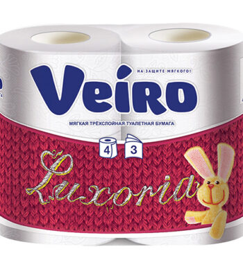 Туалетная бумага Veiro 3х-слойная