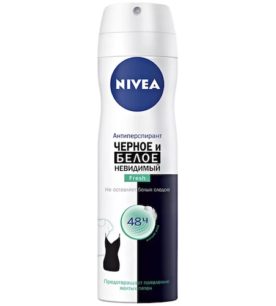 Део-дезодорант спрей NIVEA "Fresh, Невидимая Защита для черного и белого", 150 мл