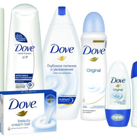 Dove: защита от сухости кожи