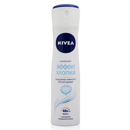 Дезодорант спрей NIVEA Эффект хлопка, 150 мл