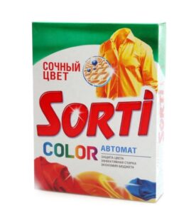 Стиральный порошок Sorti "Color, Сочный цвет", 350 г