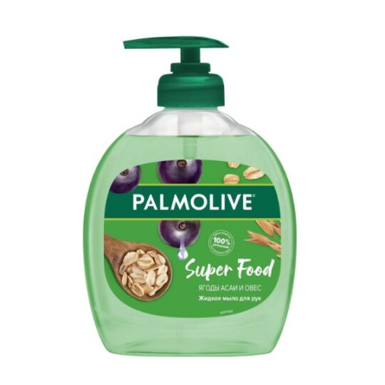 Жидкое мыло Palmolive "Super Food, ягоды Асаи и Овес", 300 мл