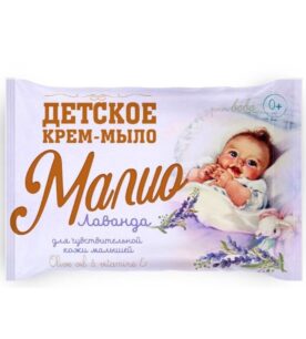 Детское крем-мыло ЭФКО "Малио, лаванда", 90 г