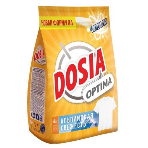 Стиральный порошок Dosia "OPTIMA Альпийская свежесть", 4 кг