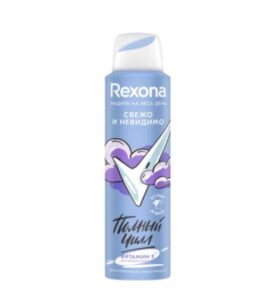 Дезодорант спрей Rexona "Свежо и невидимо, Витамин Е", 150 мл