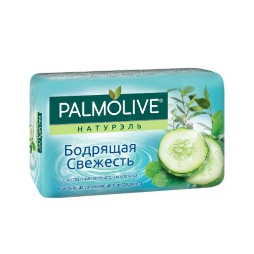 Мыло Palmolive "Бодрящая свежесть, с экстрактами зеленого чая и огурца", 150 г