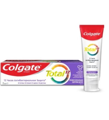Зубная паста Colgate "Total 12, Профессиональная здоровье десен", 75 мл