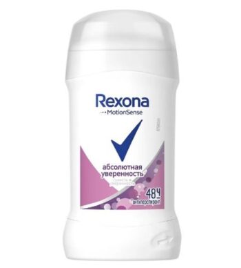 Дезодорант стик Rexona "Абсолютная уверенность", 40 г