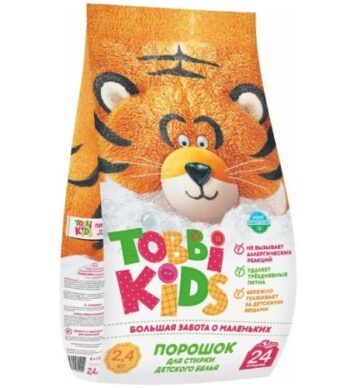 Стиральный порошок Tobbi Kids "Детский", 2,4 кг