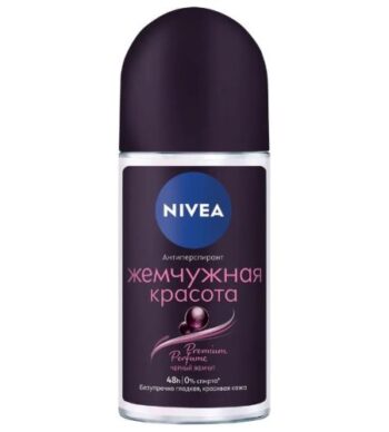 Део-дезодорант роликовый NIVEA "Premium Perfume Жемчужная красота", 50 мл