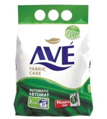Стиральный порошок AVE "Для всех видов ткани", 3 кг